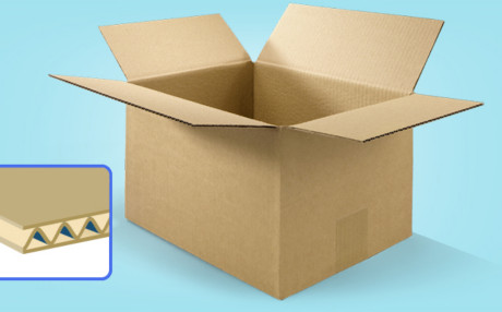 Caisses carton simple cannelure économiques pour produits légers ou peu fragiles