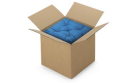 Cartons à base carrée