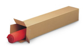 Cartons et tubes pour produits longs