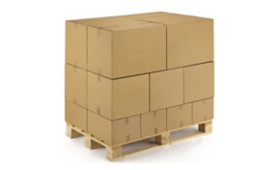 Cartons adaptés pour la palettisation