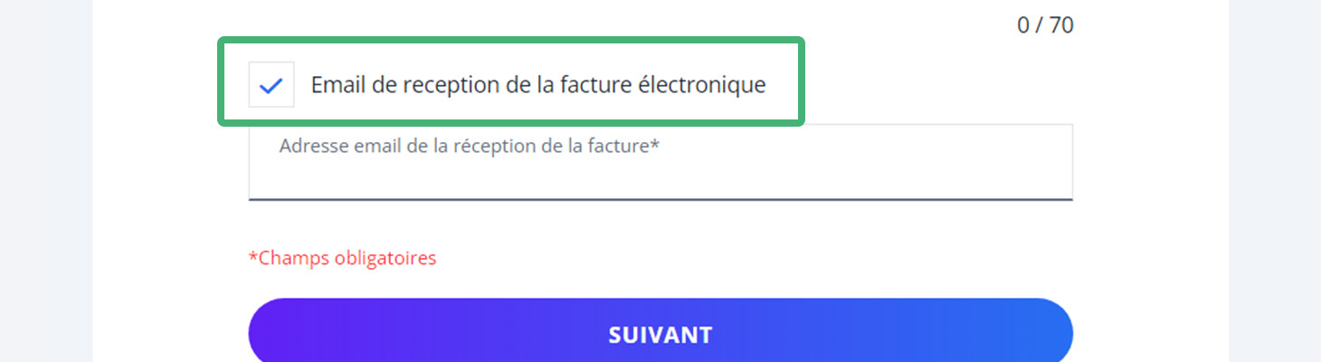 Depuis votre commande sur raja.fr