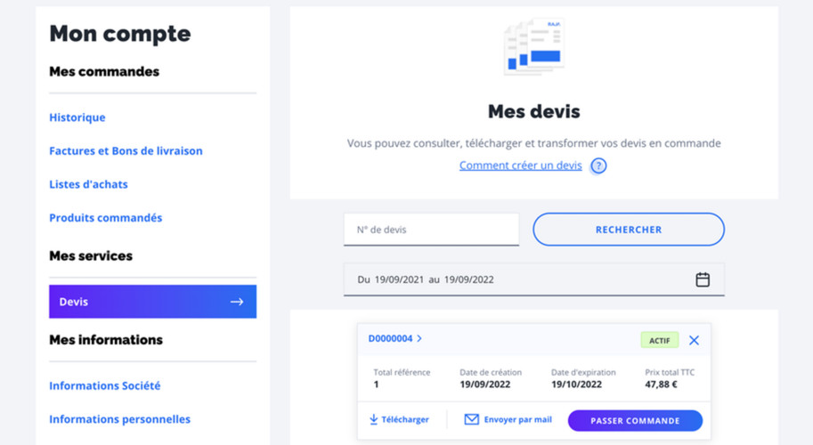 La gestion de process d'approbation de commande