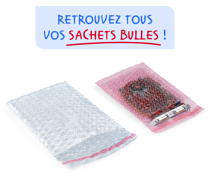 03200  Emballages>Protection / Expédition>Films bulles et calage