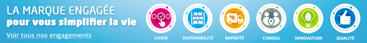La marque engagée pour vous simplifier la vie