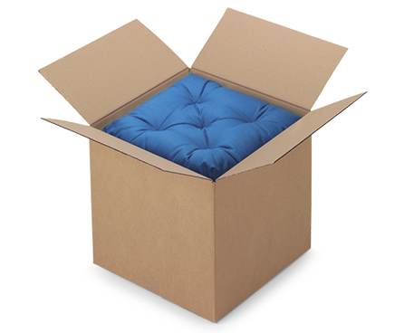 Cartons à base carrée