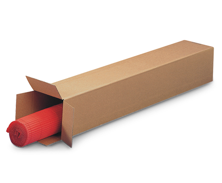Cartons et tubes pour produits longs