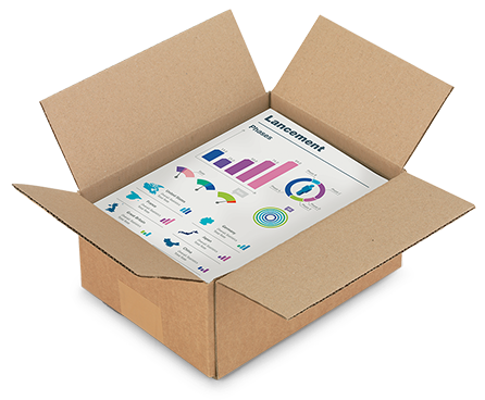 Cartons et tubes pour documents