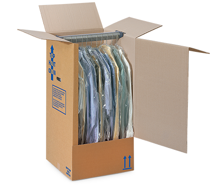 Cartons  pour vêtements
