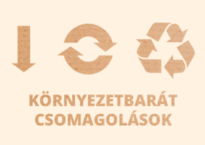 Környezetbarát csomagolások