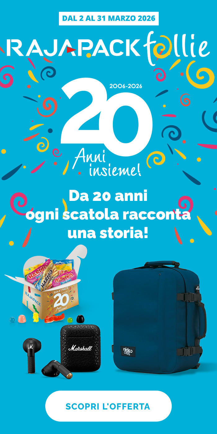 RAJA ti accompagna ovunque in Europa