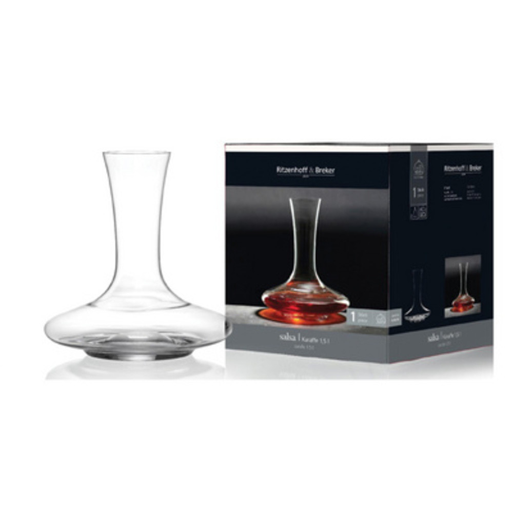 RITZENHOFF & BREKER Carafe en verre SALSA, 1,5 l