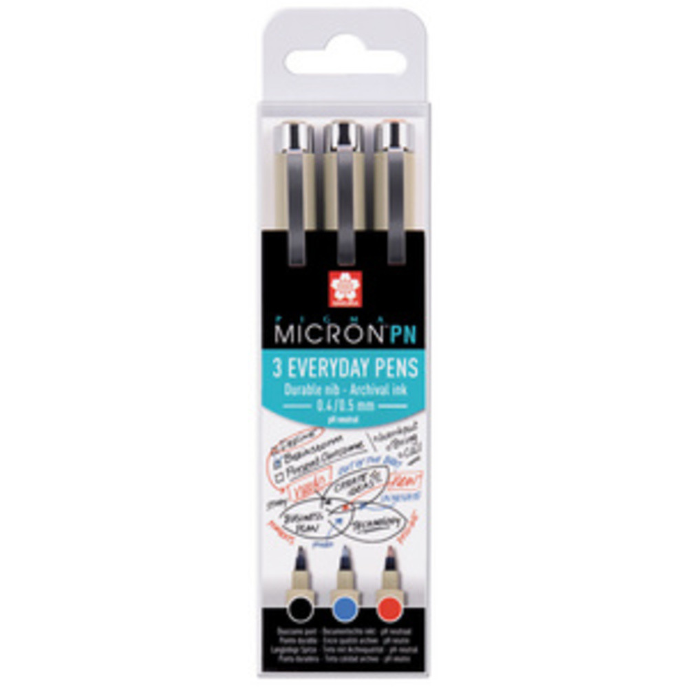 Stylo Sakura Pigma Micron Everyday 3x - vue 2