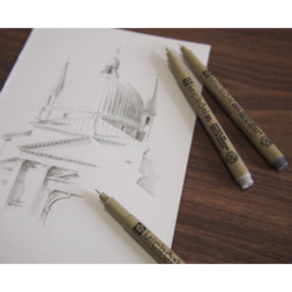 Stylo Sakura Pigma Micron 8x - vue 2