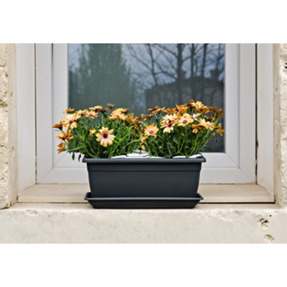 TERA Jardinière 'Nara', largeur: 1.000 mm, anthracite