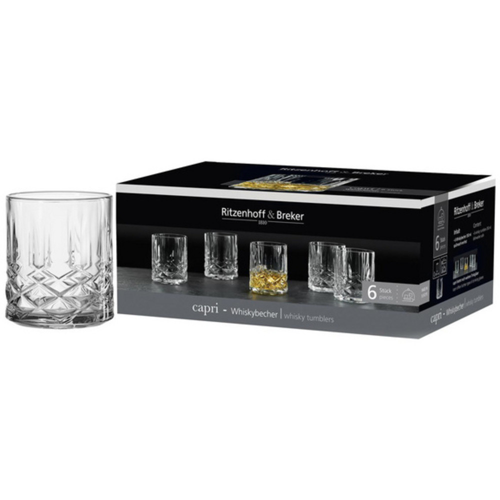 RITZENHOFF & BREKER Verre  whisky CAPRI, 0,35 l