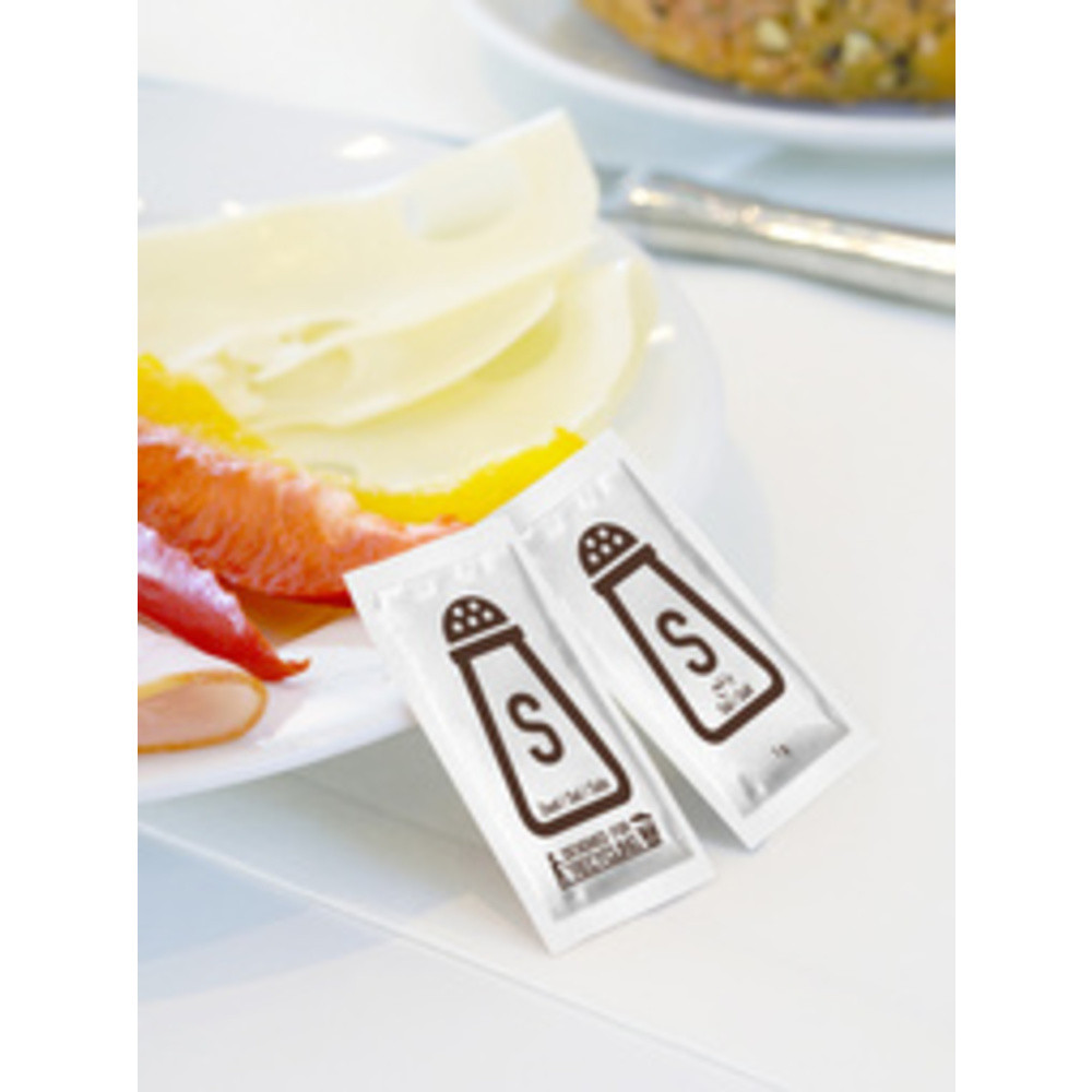 HELLMA Portion de sel, emball  l'unit, dans un carton