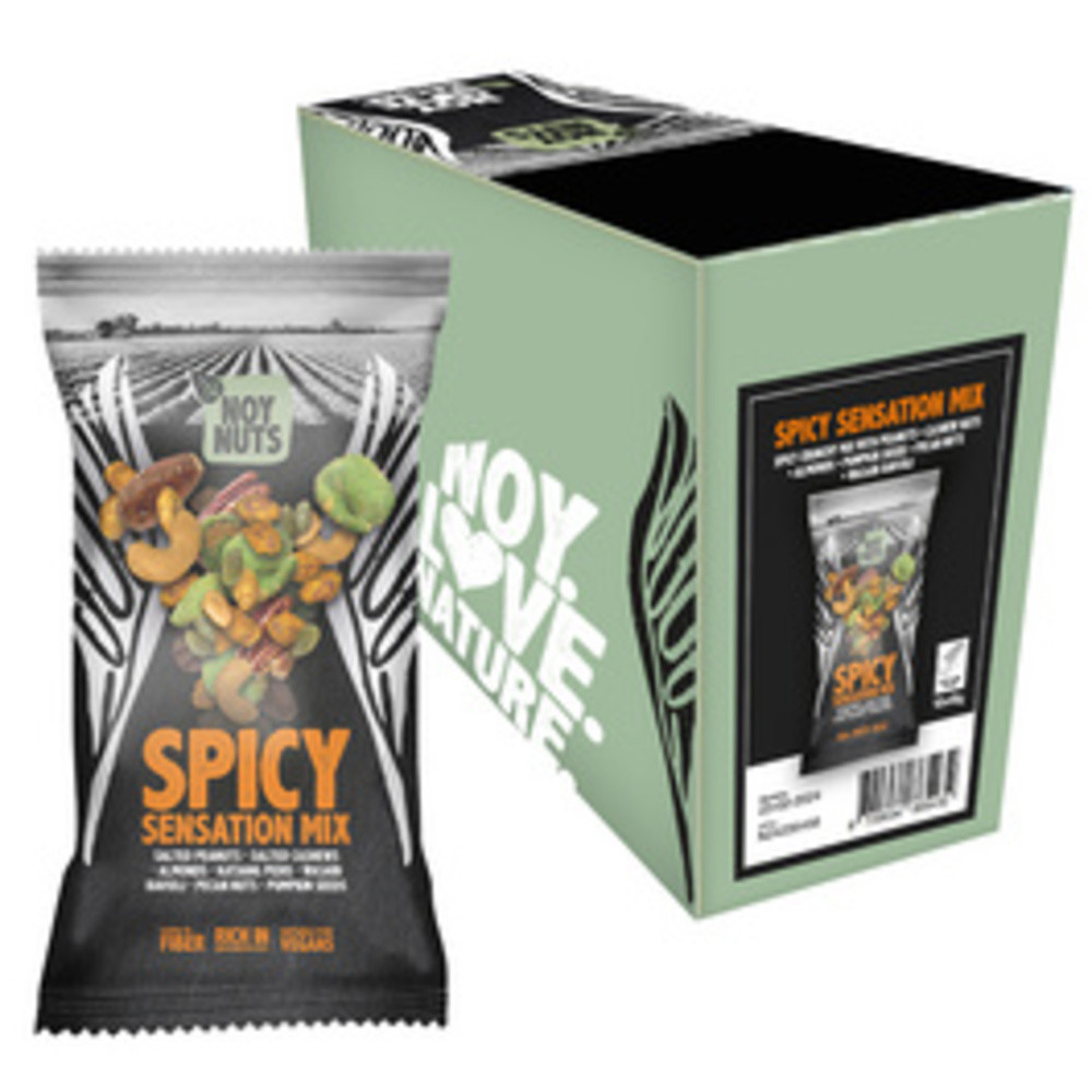HELLMA NOYNUTS Mlange de noix 'Spicy Sensation', portion de 45 g