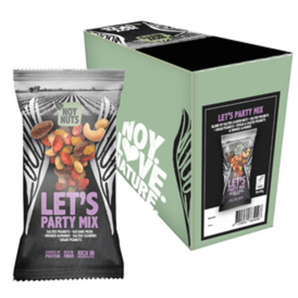 HELLMA NOYNUTS Mlange de noix 'Let's Party', portion de 45 g