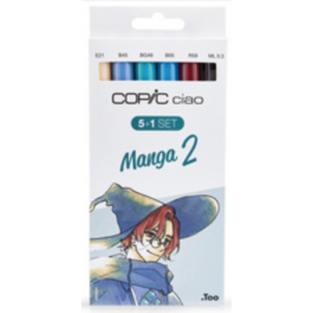 Copic marqueurs ciao 5+1 set, manga 2 cz22075557 - vue 2