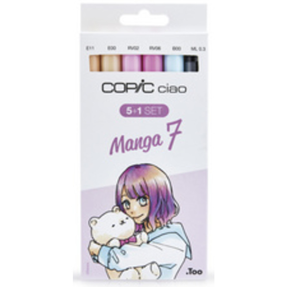 Kit de marqueurs ciao 5+1 Manga 7