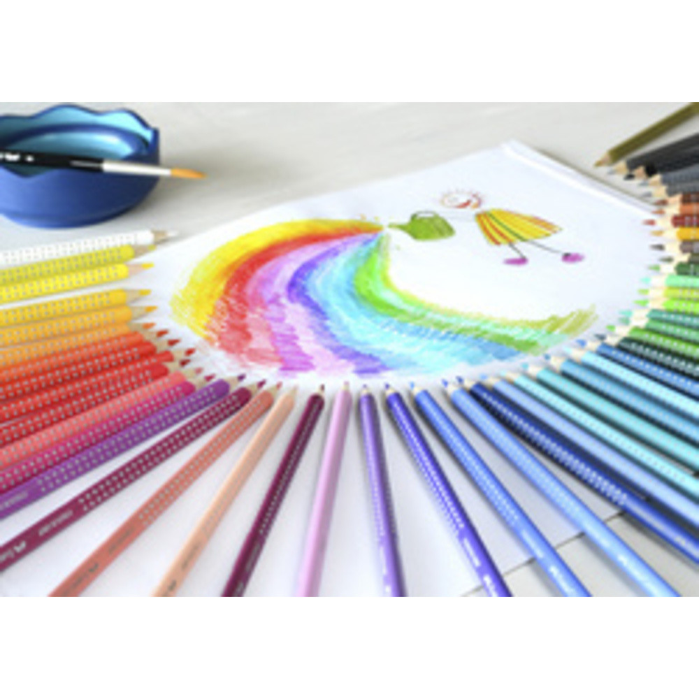 FABER-CASTELL Crayons de couleur Colour GRIP, tui de 12