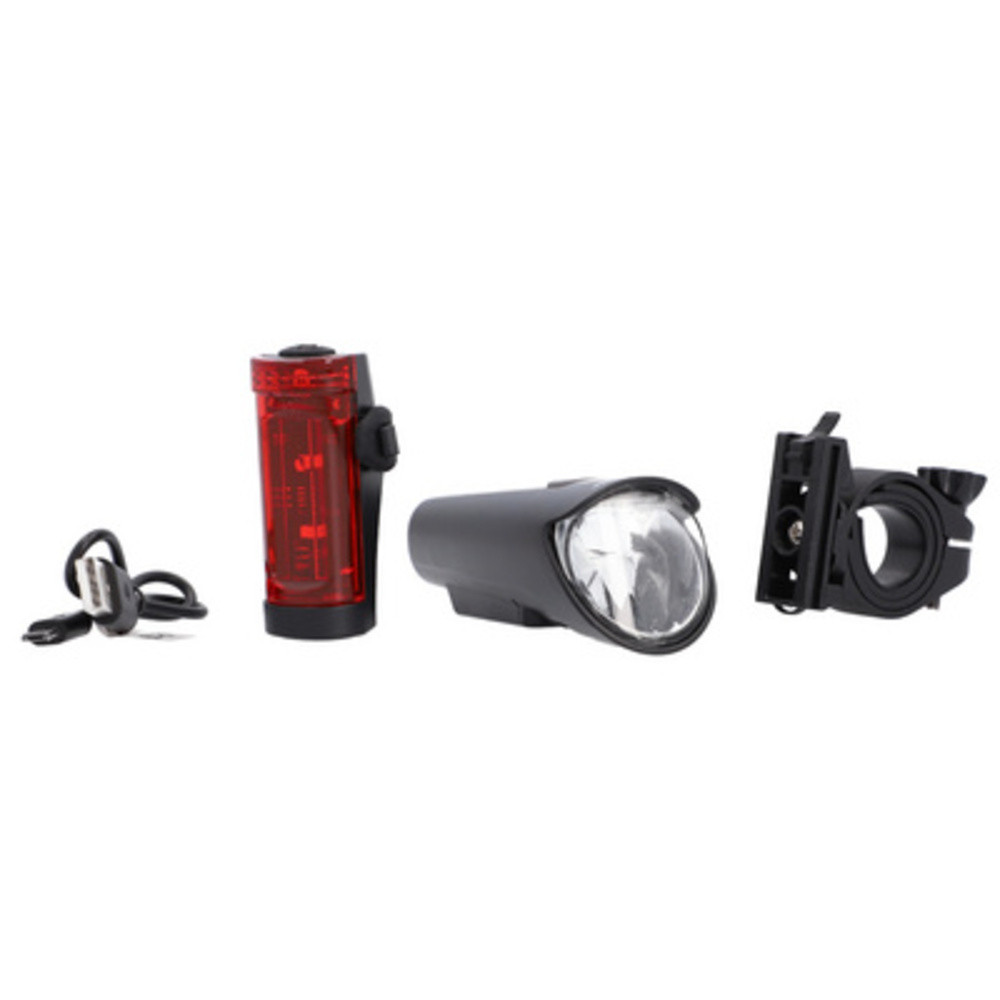 FISCHER Kit d'clairage LED pour vlo, 45 lux
