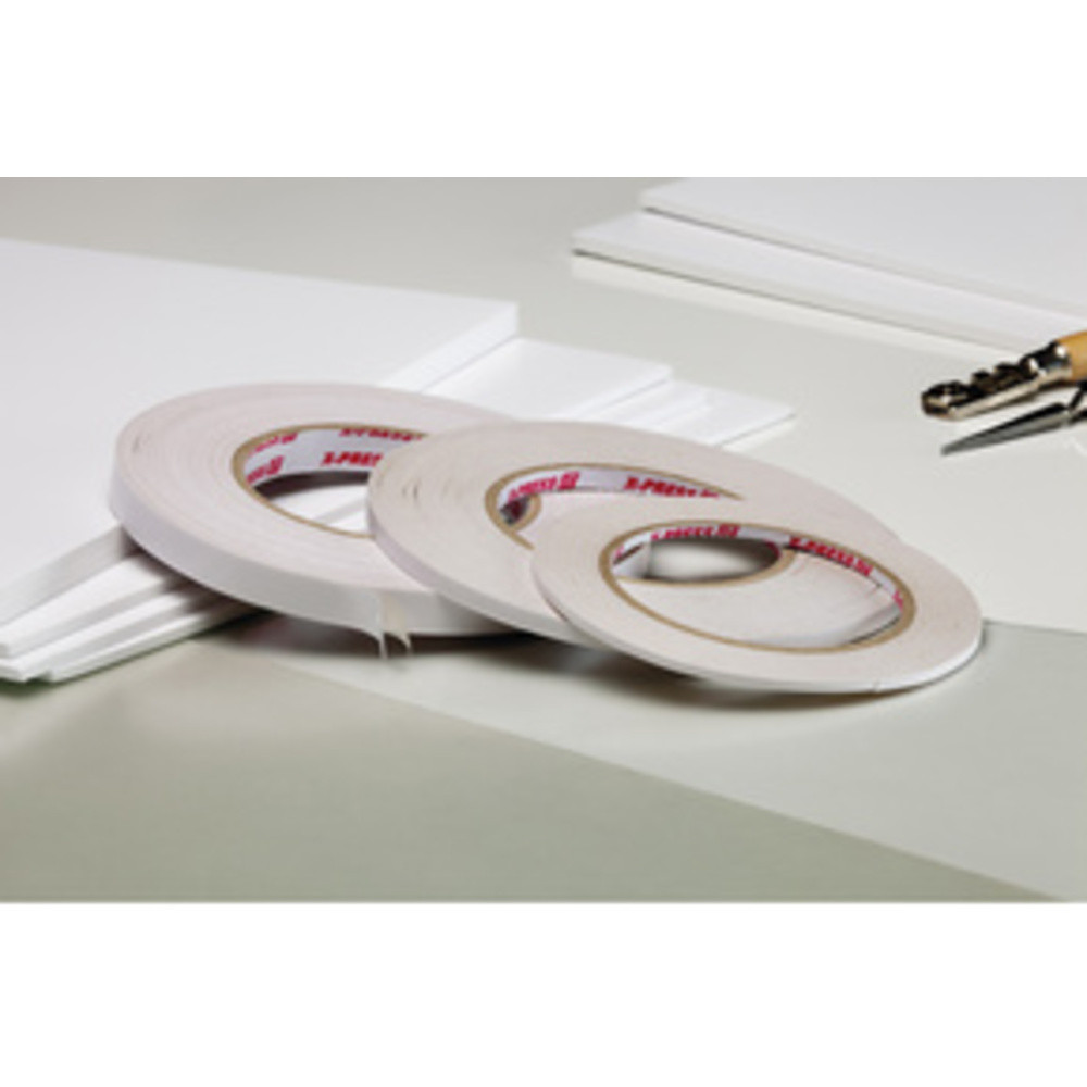 TRANSOTYPE Ruban adhsif de montage X-Press It, 12 mm x 50 m