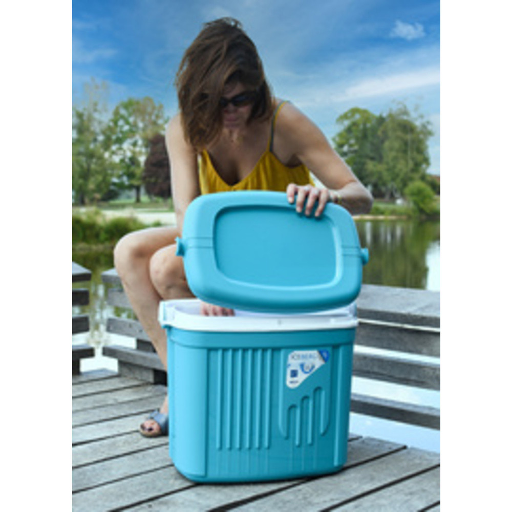 Glacière plastique 42 L 'icerberg' bleu David 10709