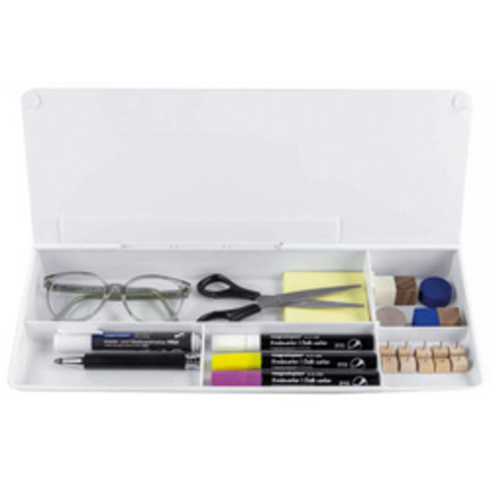 Organiseur de bureau Glasboard, blanc