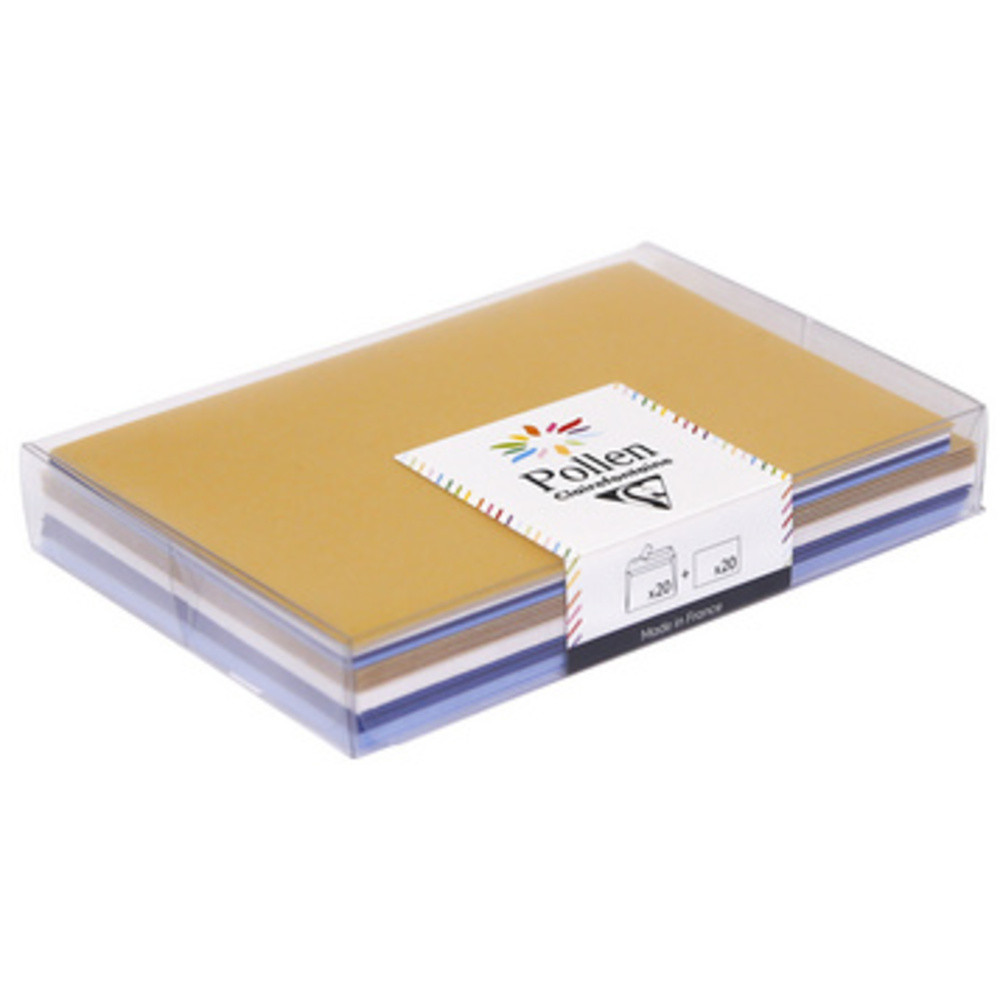 POLLEN BY CLAIREFONTAINE Set de correspondance, Polaire