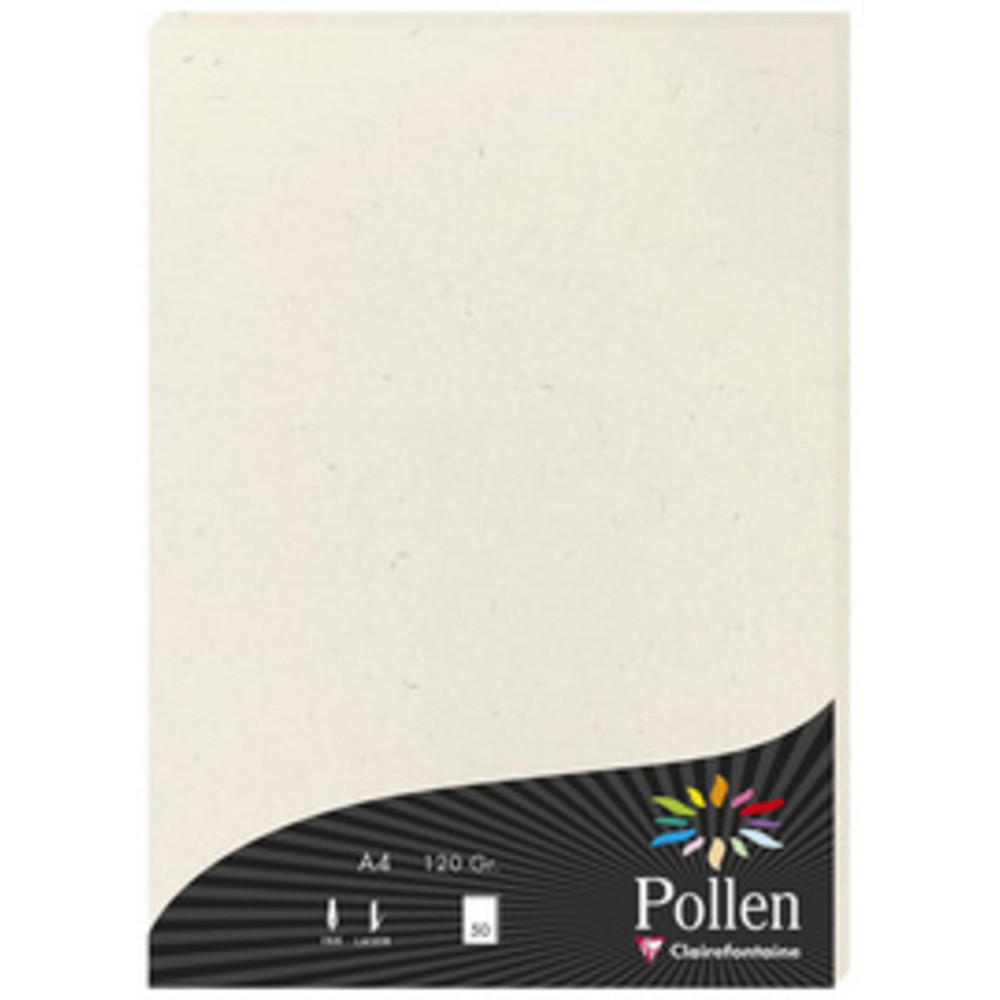 POLLEN BY CLAIREFONTAINE Papier Natura, A4, 120 g/m2