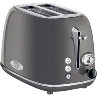 ProfiCook TA 1193 Rétro Grille-pain 2 Tranches 815W Grise