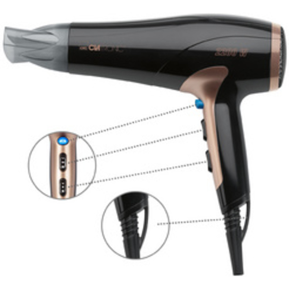 Sèche-cheveux HT 3661, noir/cuivre