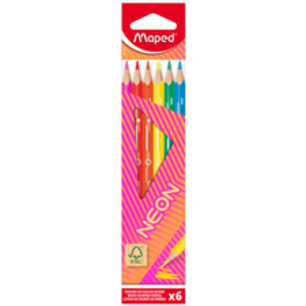 Maped Neon Radiergummi 2 Stück - vue 3