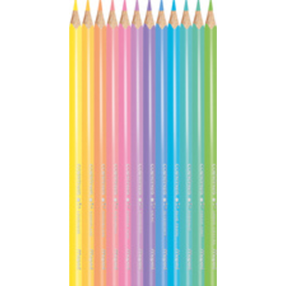 Maped Feutres de Couleur Color'Peps Feutres de Coloriages et Dessins Pastel 10 Couleurs Douces et Acidulées Boîte carton 845469 - vue 4