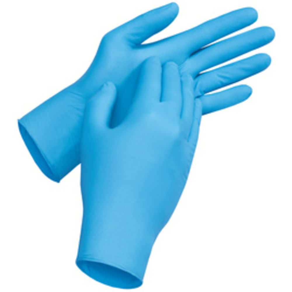 Gant de protection à usage unique u-fit, taille M, bleu