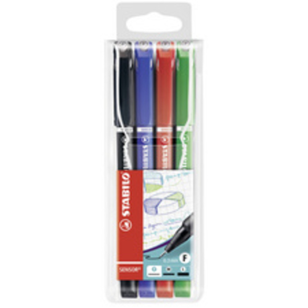 Stylo Stabilo Sachets de détection 4x - vue 3