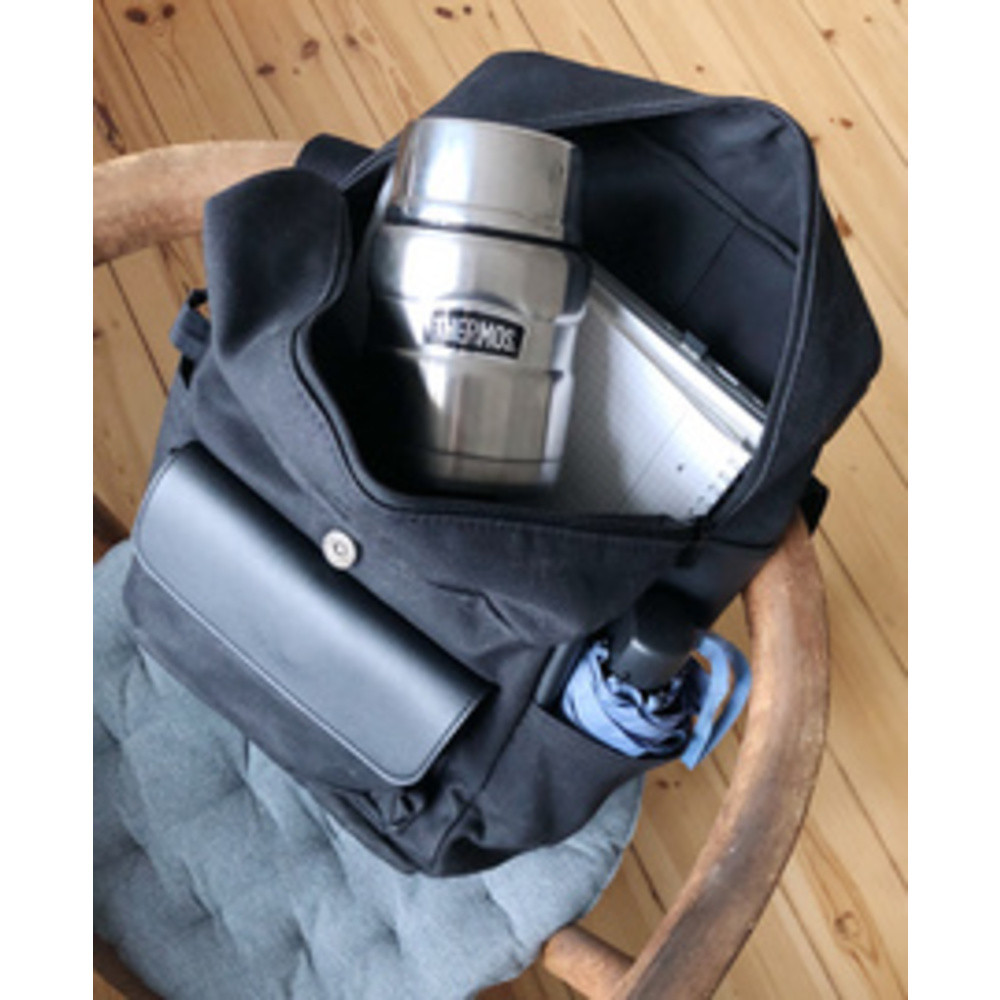 THERMOS Bouteille isotherme STAINLESS KING, 0,47 litre, bleu