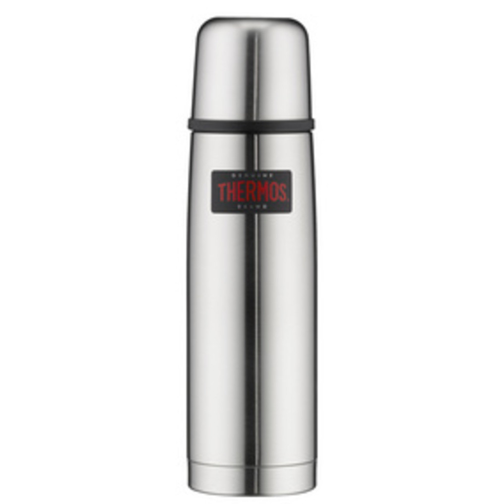 THERMOS Bouteille isotherme Light & Compact, argent, 0,5L