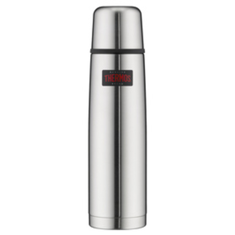 THERMOS Bouteille isotherme Light & Compact, argent, 1L