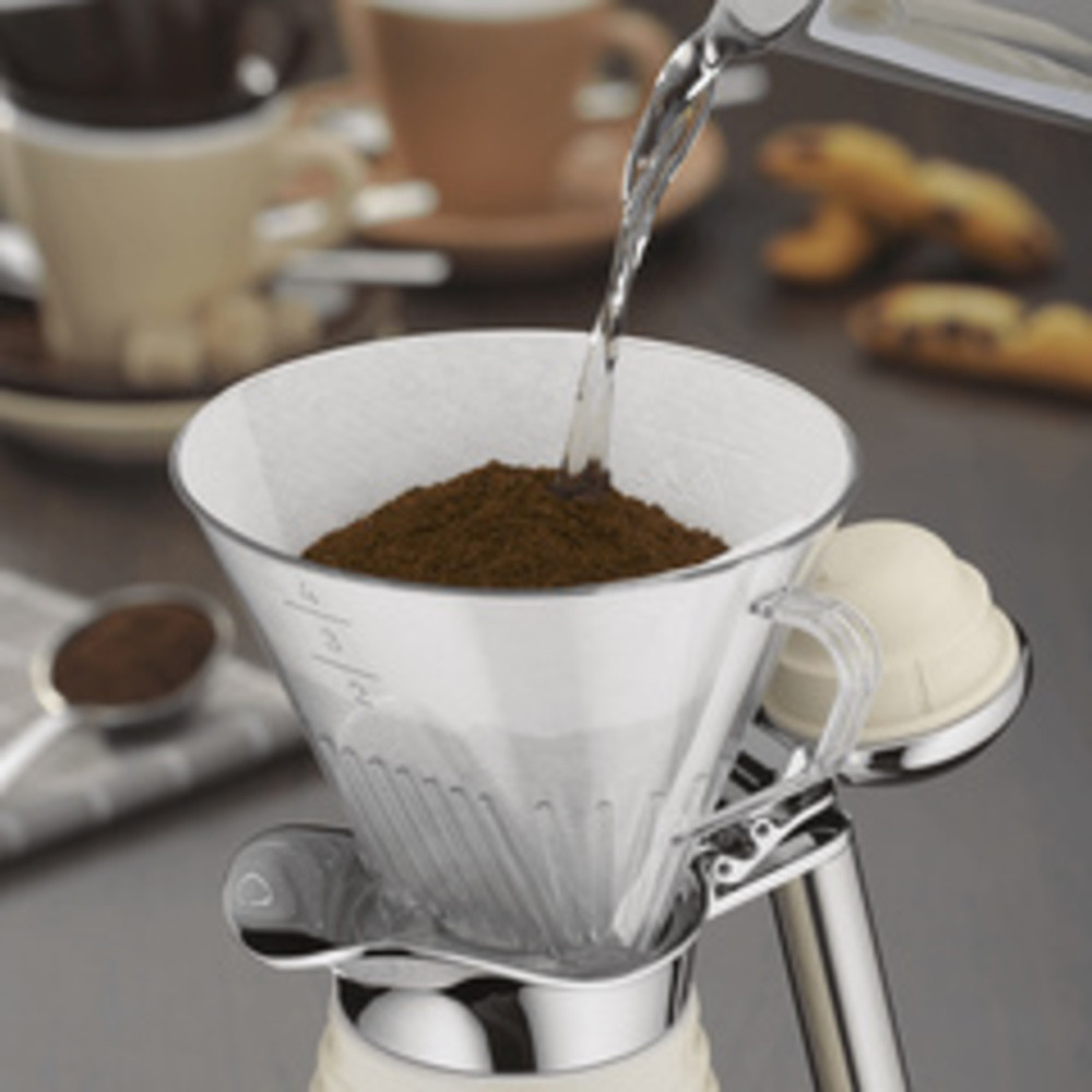 ALFI Filtre  caf Aroma plus, porcelaine, blanc