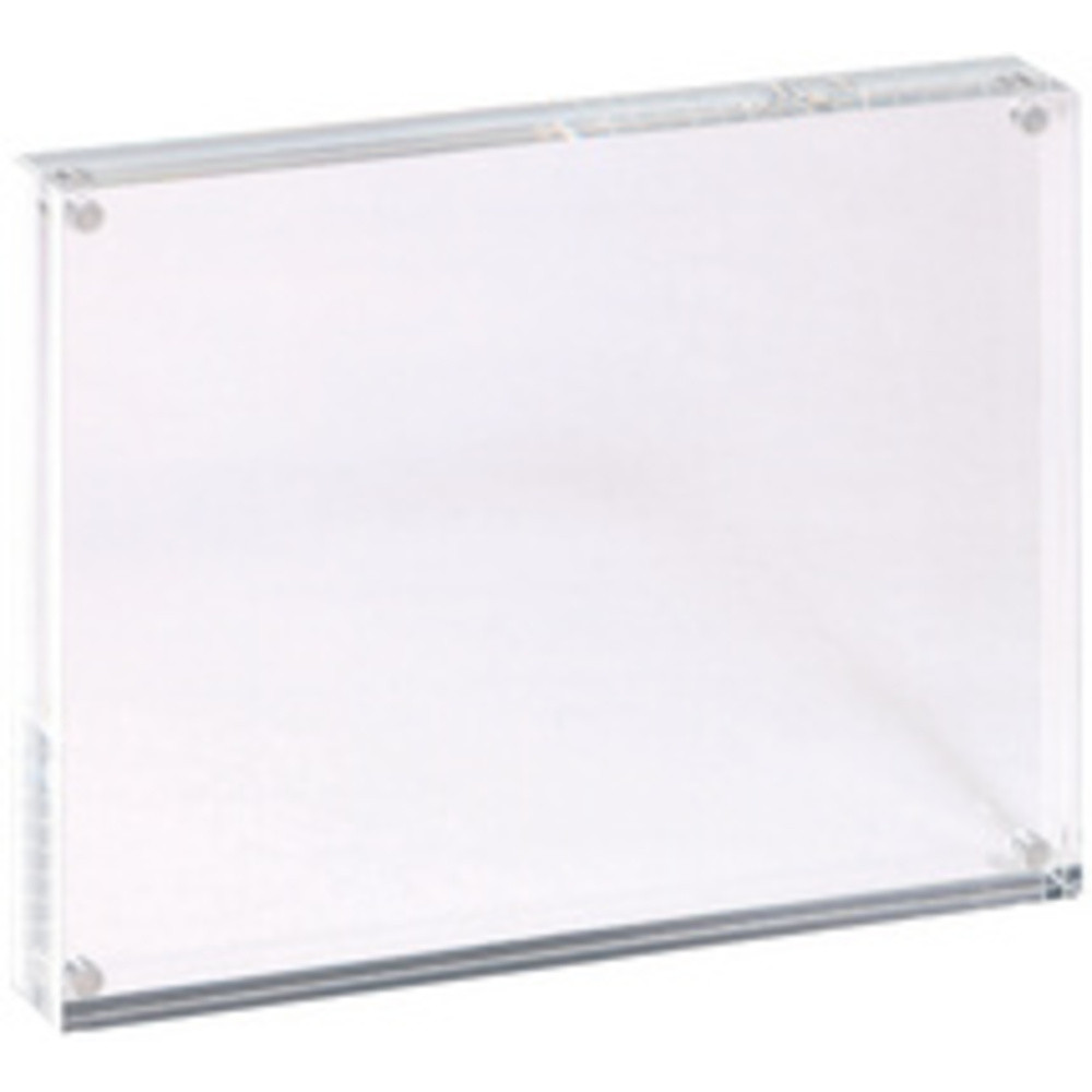 Cadre photo, (L)75 x (P)20 x (H)50 mm, transparent