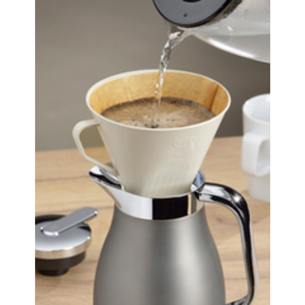 Filtre à café AROMA PLUS, en plastique bio, beige