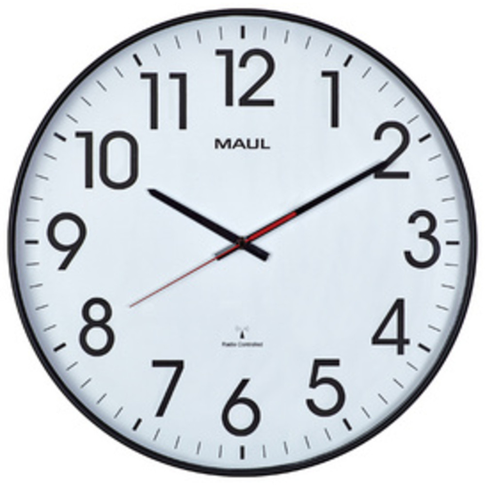 Horloge murale radiopilotée MAULclimb, diamètre: 470 mm