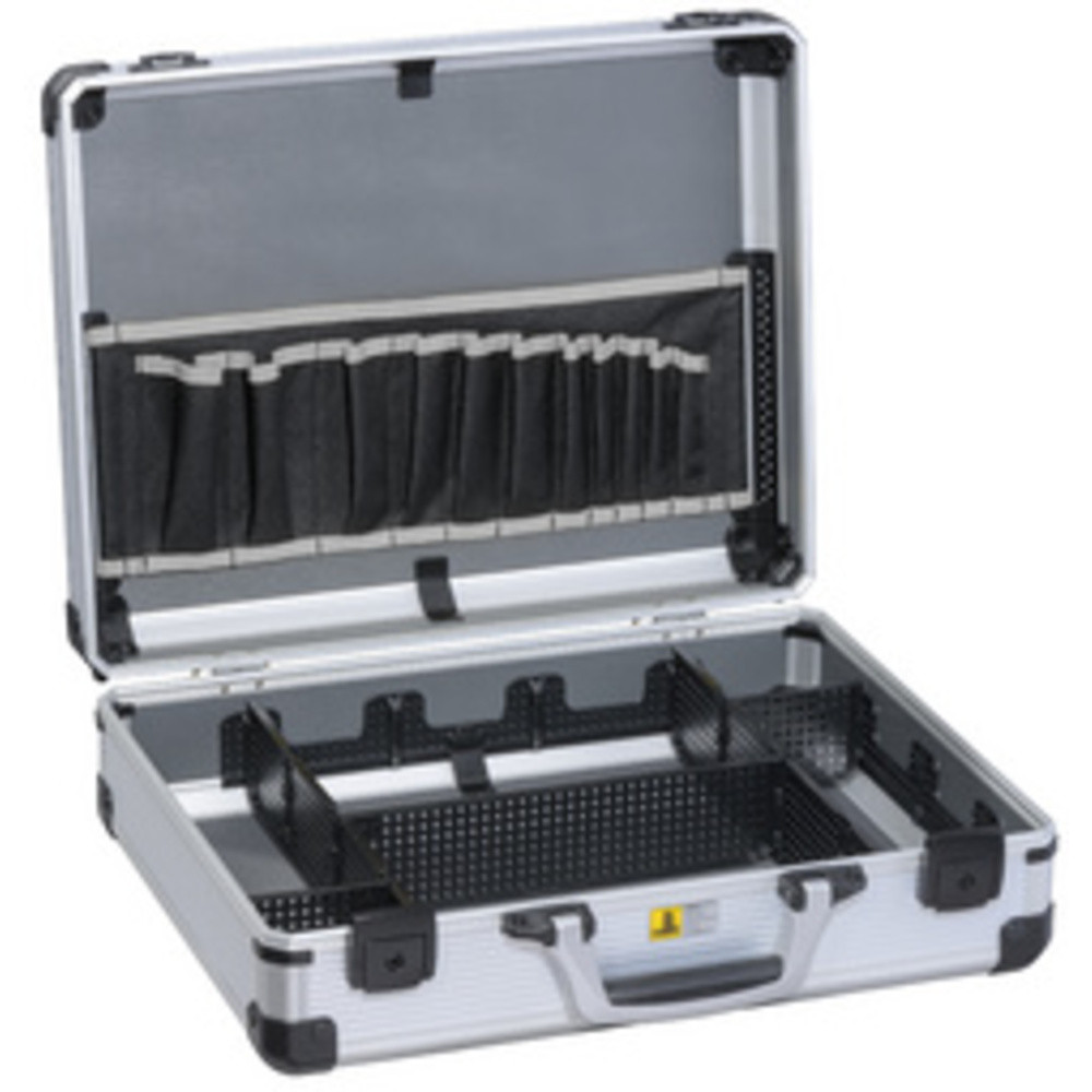 Mallette à outils AluPlus Tool >C< 44, argenté