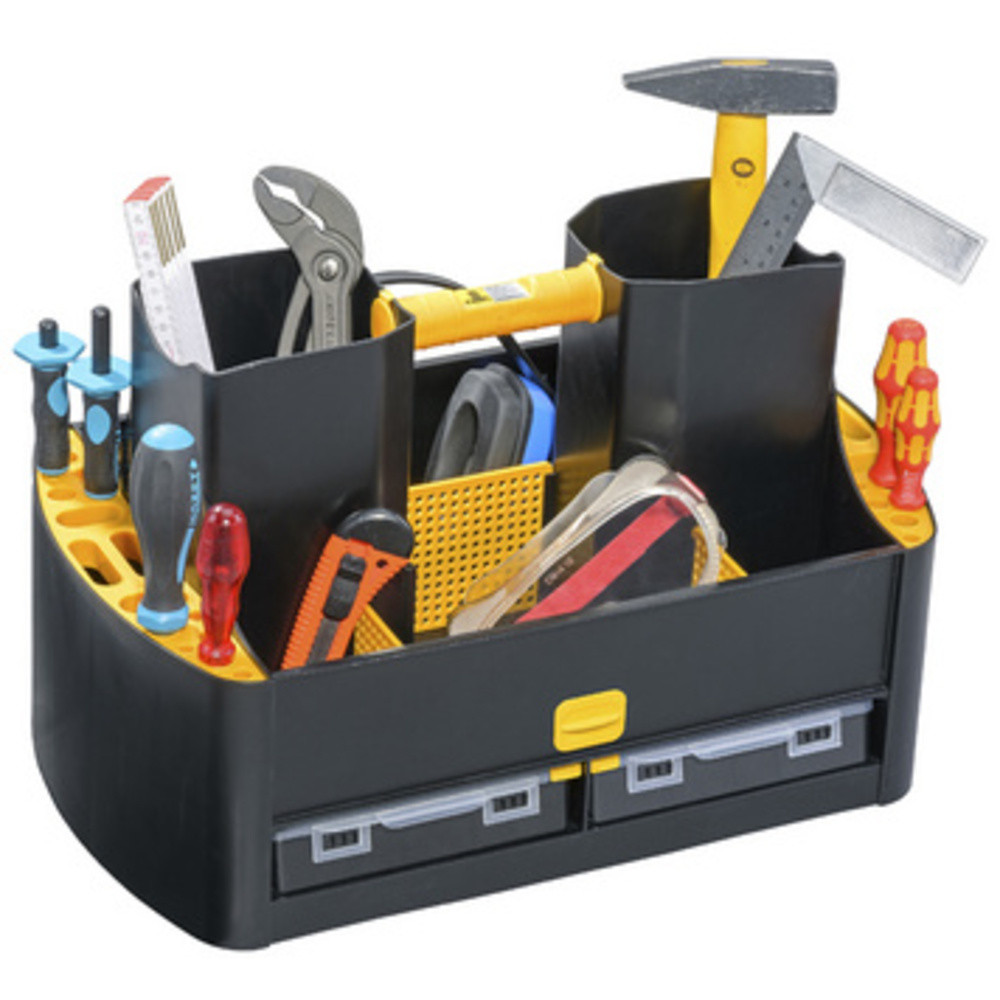ALLIT Boîte à outils avec poignée McPlus Workman 19/62, noir