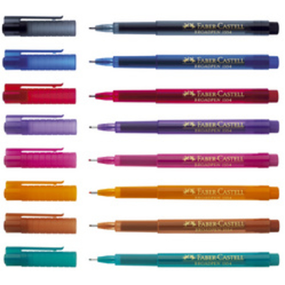 Stylo Faber Castell Fineliner BROADPEN 1554 1x - vue 2