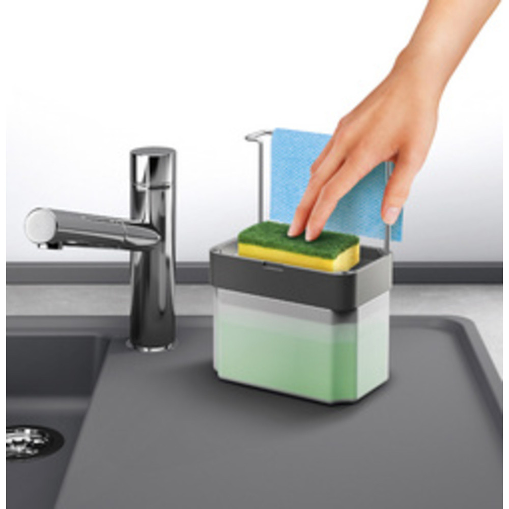 Distributeur de savon Spongetex, 0,75 L, plastique