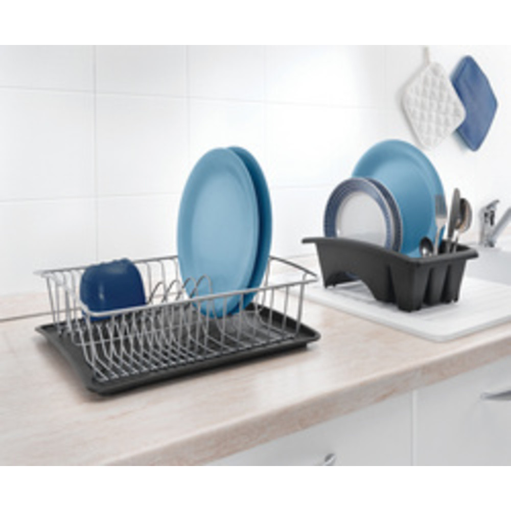Égouttoir Aquatex PLUS, argent/anthracite
