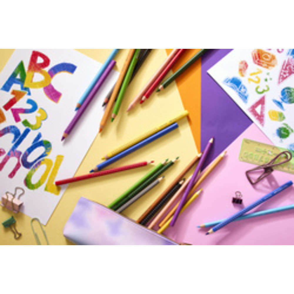 Crayons de couleur Colour GRIP, étui de 48
